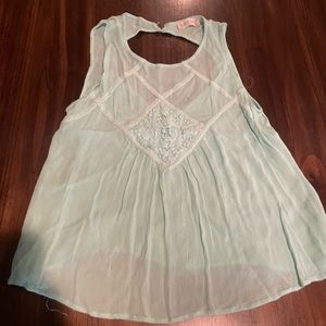 Altard State blue sleeveless blouse size Medium